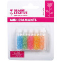 Assortiment 5 flacons mini diamants pastel 5x20g