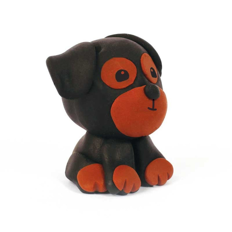 chien en Fimo chien en Fimo