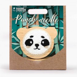 Kit punch needle Panda
