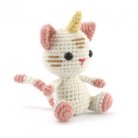 Kit crochet chat-licorne