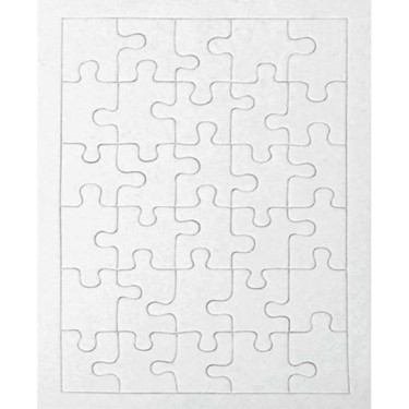 Puzzle à décorer 30 pièces