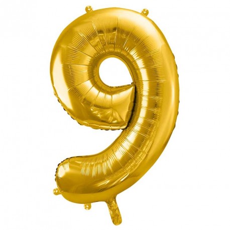 Ballon anniversaire Géant chiffre 3 Or 163cm : Ballons chiffres