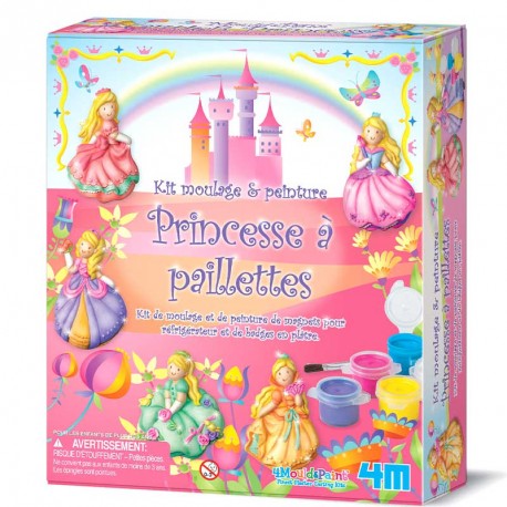 Kit moulage et peinture Princesse