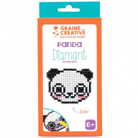 Kit diamond mosaïque stickers Panda