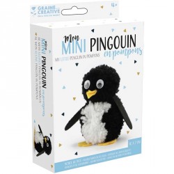 Kit pompons pingouin