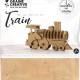 Maquette en carton Train