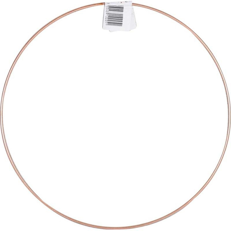 Cercle de 25cm de diamètre cuivré Cercle de 25cm de diamètre cuivré
