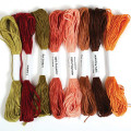 8 échevettes couleur Automne