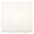 1 plaque Ronde 15cm + 1 plaque Carrée 14cm pour mini perles à repasser