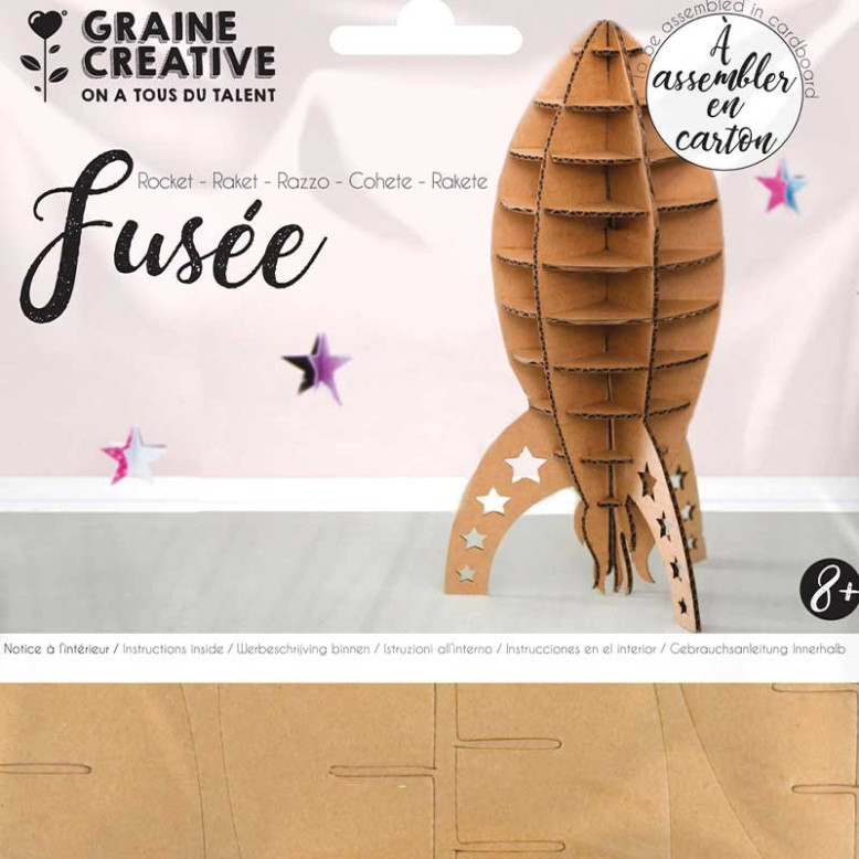Maquette en carton Fusée Maquette en carton Fusée