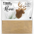 Maquette Renne en Carton