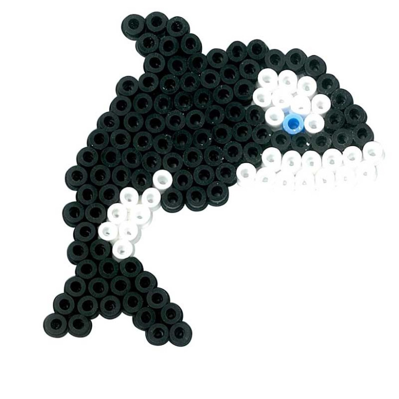 Duronge 15 Plaques De Perles à Repasser Animaux Marins - Modèles Plastique Avec Papier Coloré