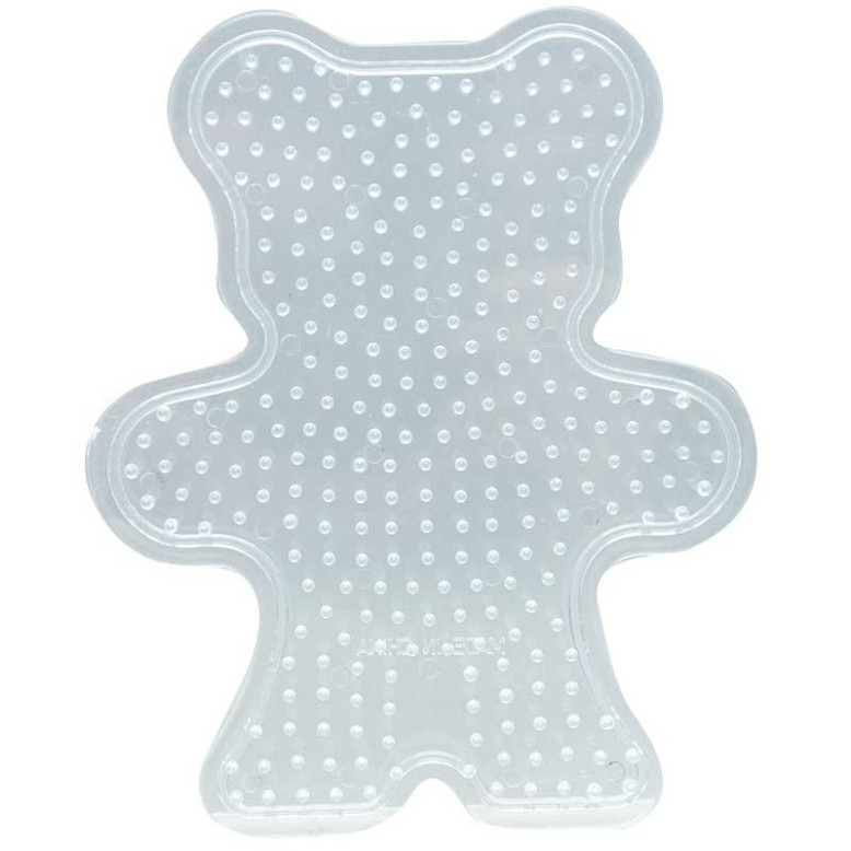 Plaque picots pour perles à repasser en forme d'ourson Plaque picots pour perles à repasser en forme d'ourson