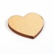 Cadre en bois avec coeur Mariage