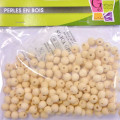 Sachet de 250 perles en bois 5mm