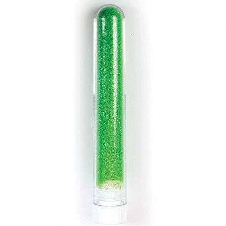 Paillettes citron vert en tube 3gr