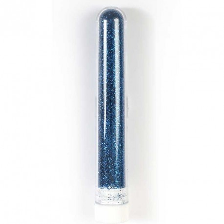 Set de 10 tubes de Poudres paillettes glitter avec colle pour décoration  sur verre, plastique et Srapbooking