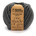 Pelote de coton câblé gris anthracite 2,5 mm - 200 g Pelote de coton câblé gris anthracite 2,5 mm - 200 g