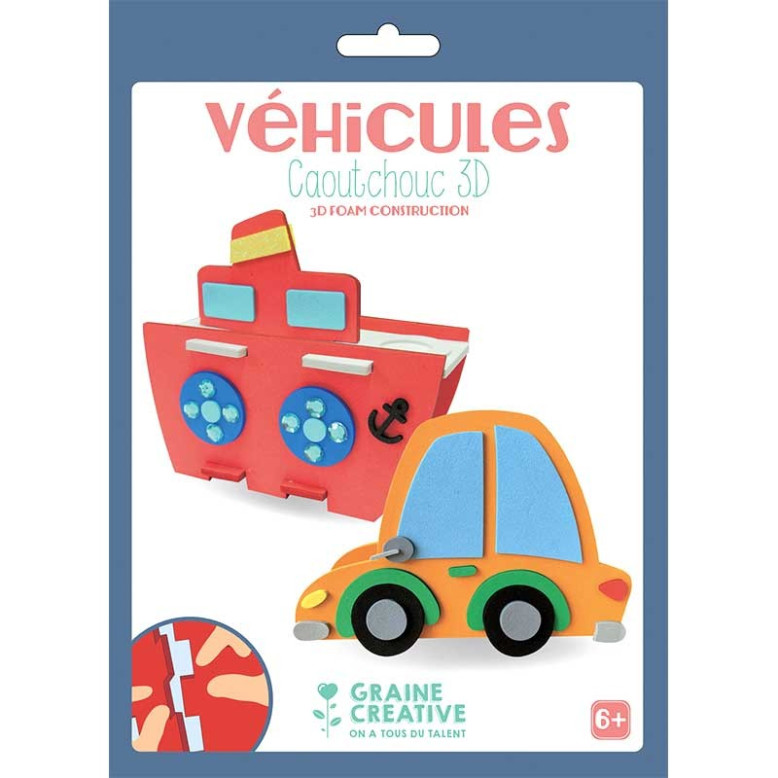 Kit Caoutchouc 3D Vehicules