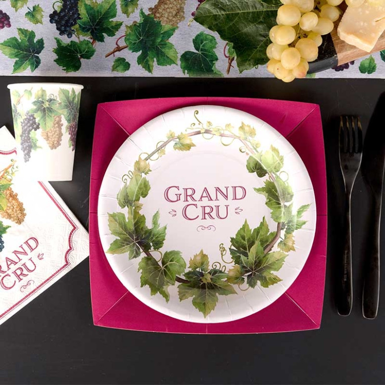 10 Assiettes viticole "Grand Cru" utiles et pratiques 10 Assiettes viticole "Grand Cru" utiles et pratiques