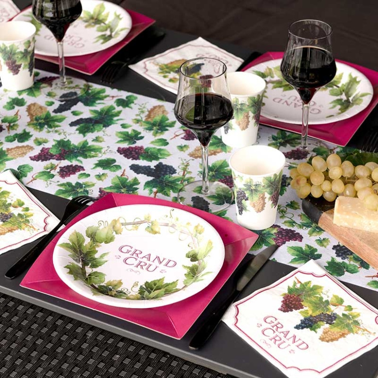10 Assiettes viticole "Grand Cru" utiles et pratiques 10 Assiettes viticole "Grand Cru" utiles et pratiques