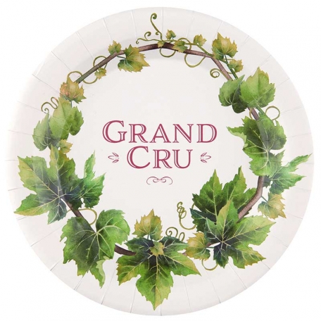10 Assiettes viticole "Grand Cru" utiles et pratiques