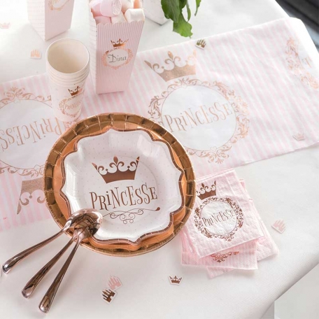 20 Serviettes papier Princesse