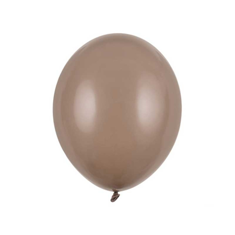 100 Ballons de baudruche Cappuccino pastel 27 cm 100 Ballons de baudruche Cappuccino pastel 27 cm