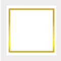 10 Etiquettes carrées transparentes avec cadre Or 10 Etiquettes carrées transparentes avec cadre Or