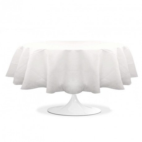 nappe ronde mariage blanche pas cher
