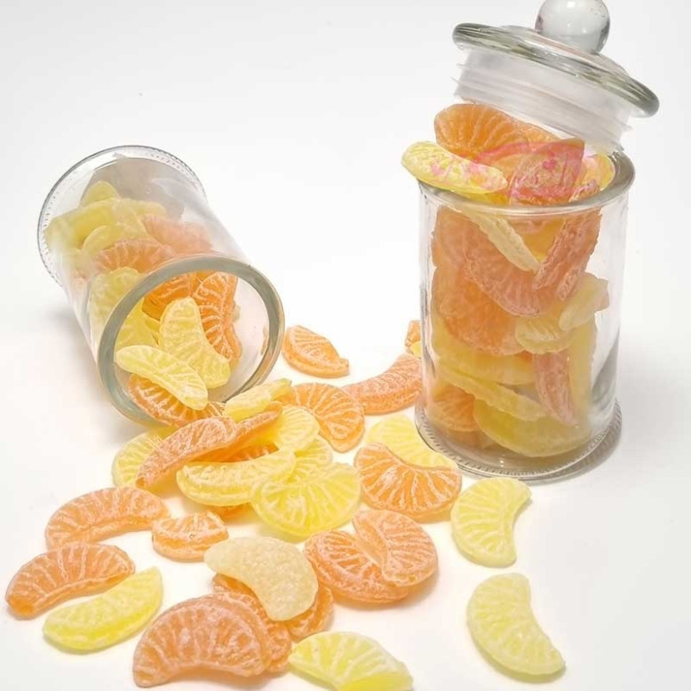 Bonbons tranches d'orange et citron 2Kg Bonbons tranches d'orange et citron 2Kg