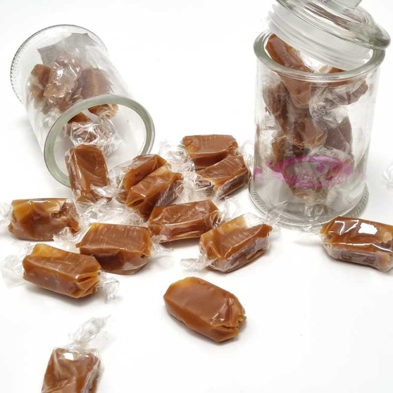 Caramel tendre au beurre salé et fleur sel de Guérande 1Kg Caramel tendre au beurre salé et fleur sel de Guérande 1Kg