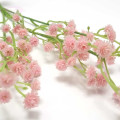 Gypsophile Rose en tige de 57 cm (81 fleurs)