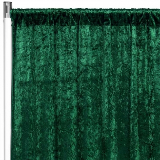 Backdrop Velours vert emmeraude 3 x 3 mètres