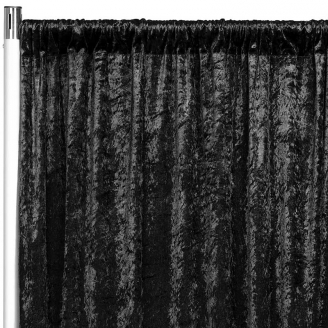 Backdrop Velours noir 3 x 3 mètres