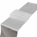10 Chemins de table en satin 30 x 275 cm