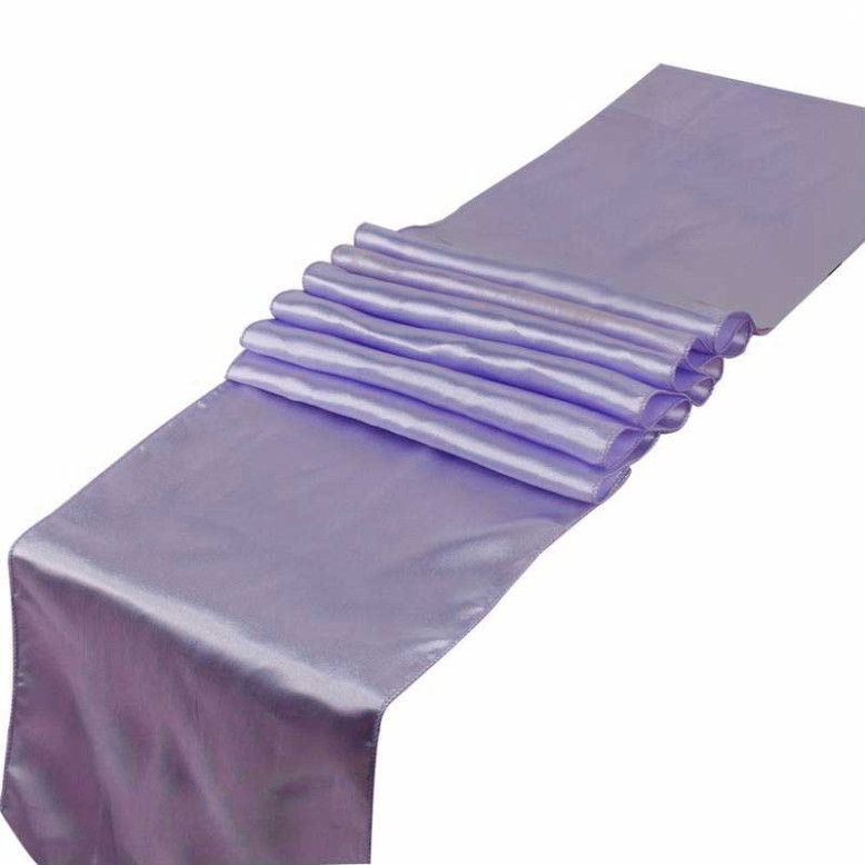 10 Chemins de table en satin 30 x 275 cm 10 Chemins de table en satin 30 x 275 cm