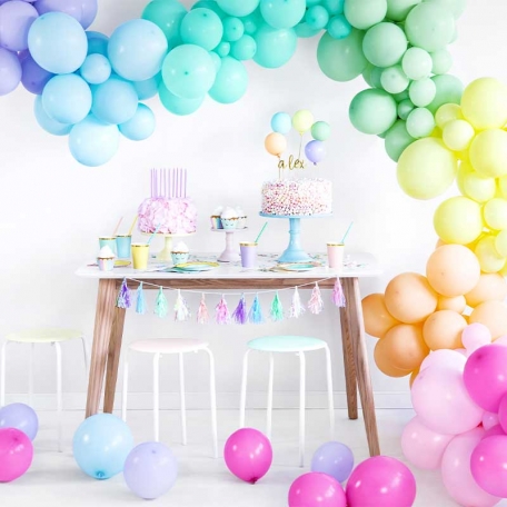 10 Ballons gonflables Lilas 26 cm