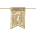 Numéros de table en Jute
