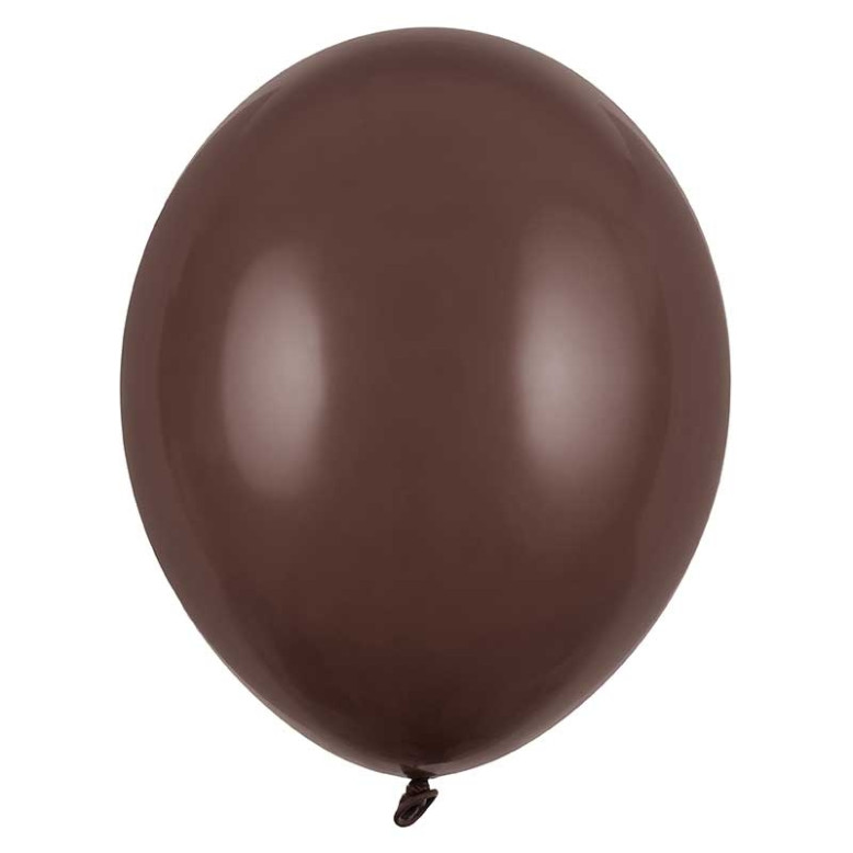 100 Ballons de baudruche Cacao Pastel 27 cm 100 Ballons de baudruche Cacao Pastel 27 cm