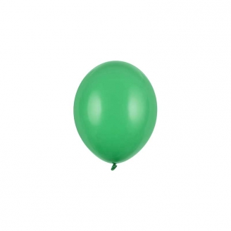 100 petits ballons vert émeraude 12 cm