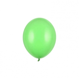 100 petits ballons vert clair 12 cm