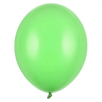 100 Ballons de baudruche vert clair 27 cm
