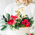 Décoration de Gâteau pour 18 ans en Or