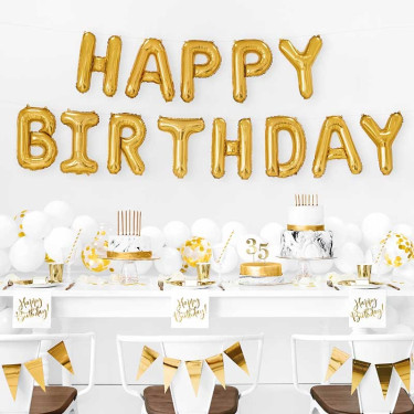 Ballon Mylar Happy Birthday