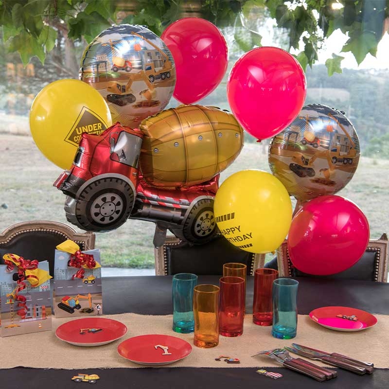 Ballons de Baudruche Anniversaire 2 ans - Jour de Fête - Ballons