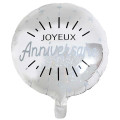 Ballon mylar Anniversaire Joyeux Anniversaire