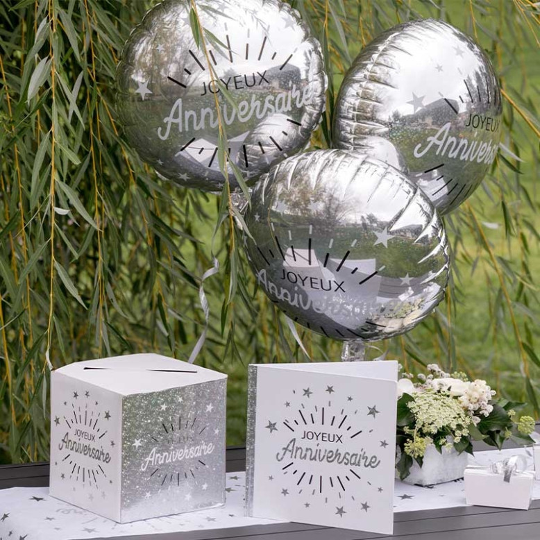 Ballon mylar Anniversaire Joyeux Anniversaire Ballon mylar Anniversaire Joyeux Anniversaire