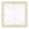 20 Serviettes communion Or