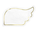 20 Serviettes en Forme d'Ailes